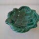 Ceramic fruit cup braid vintage years 60 fpp vallauris