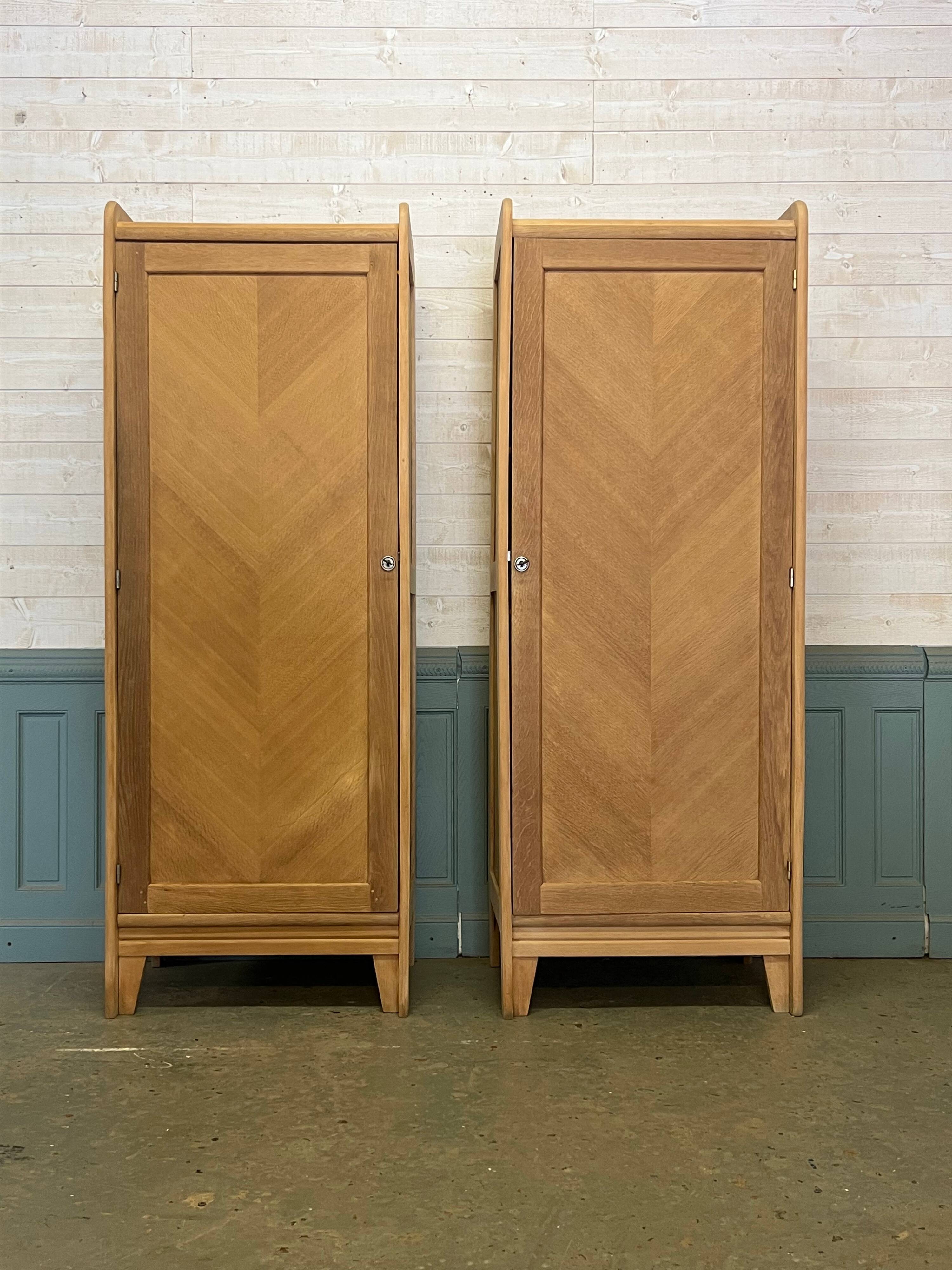 Vintage oak wardrobe