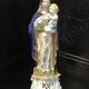 Vierge à l'enfant en faïence de quimper début xxème