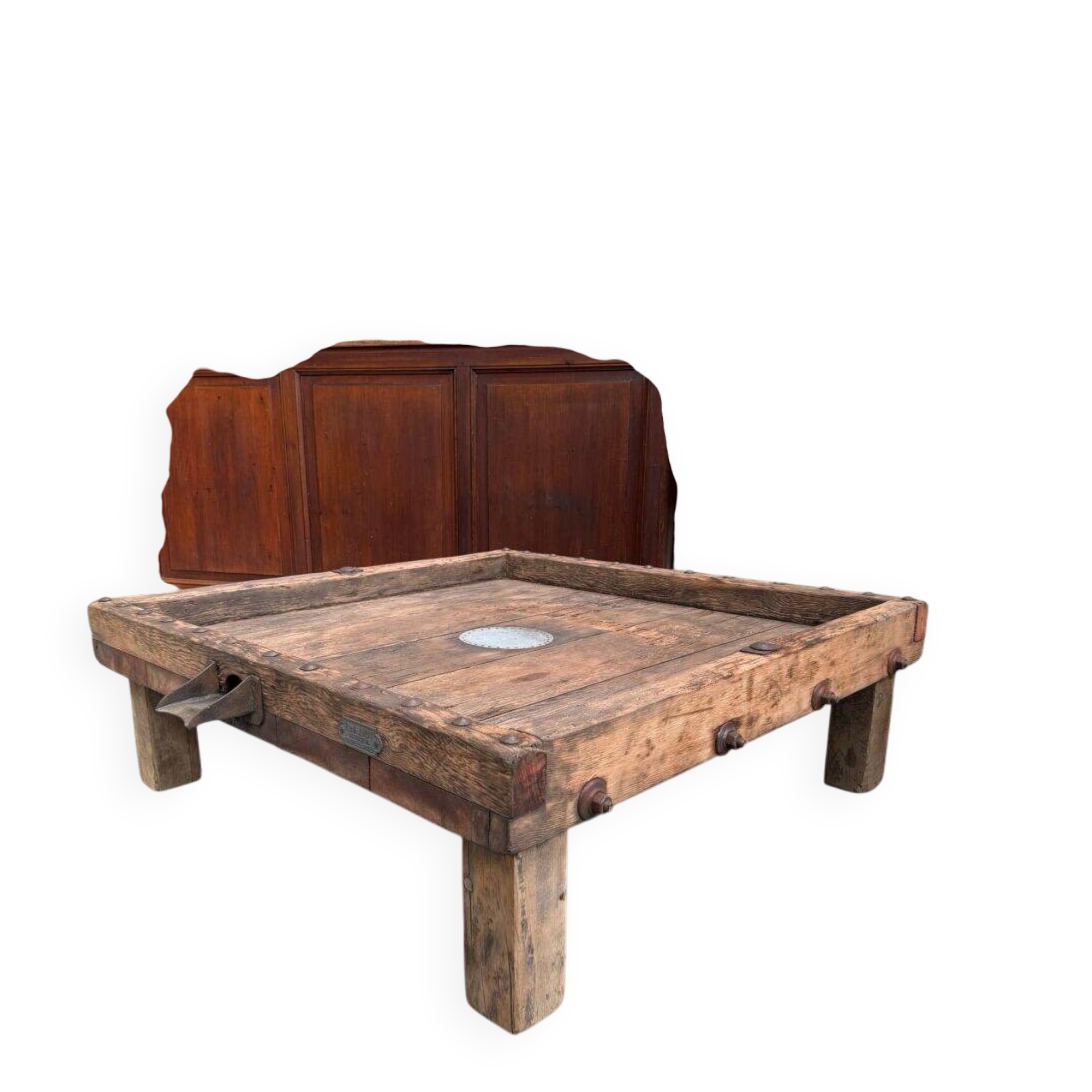 Coffee table press early 20th century