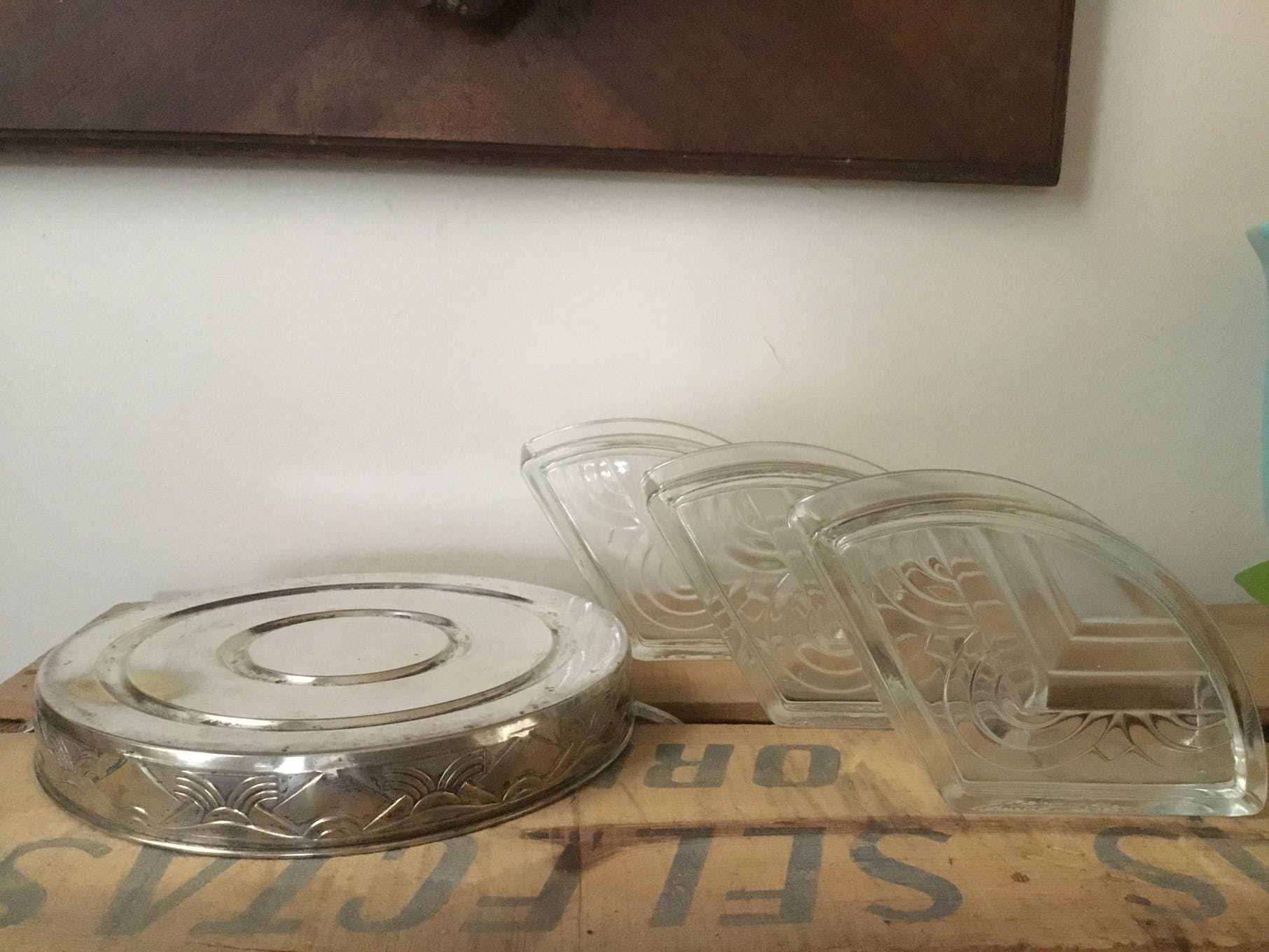 Art Deco aperitif tray
