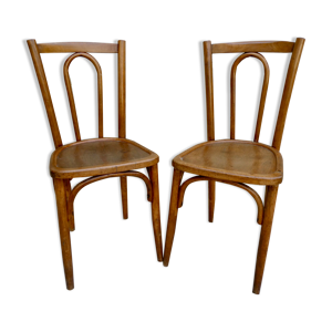 paire de chaises de bistrot