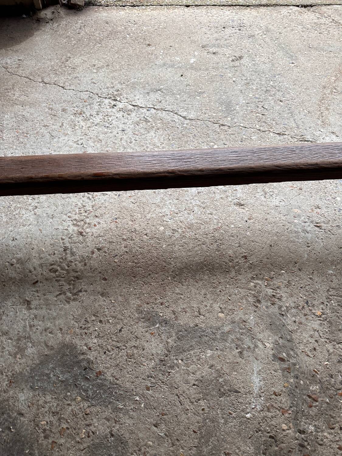 Large oak farm table