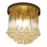 Murano glass chandelier by Venini 1960s