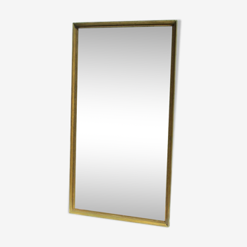 Golden mirror  135x75 cm
