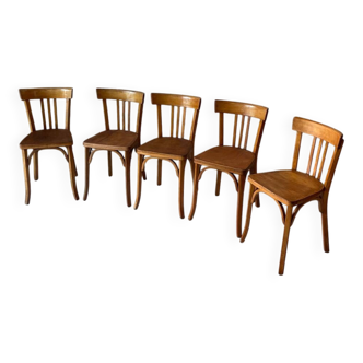 Baumann wooden chairs – Lot
