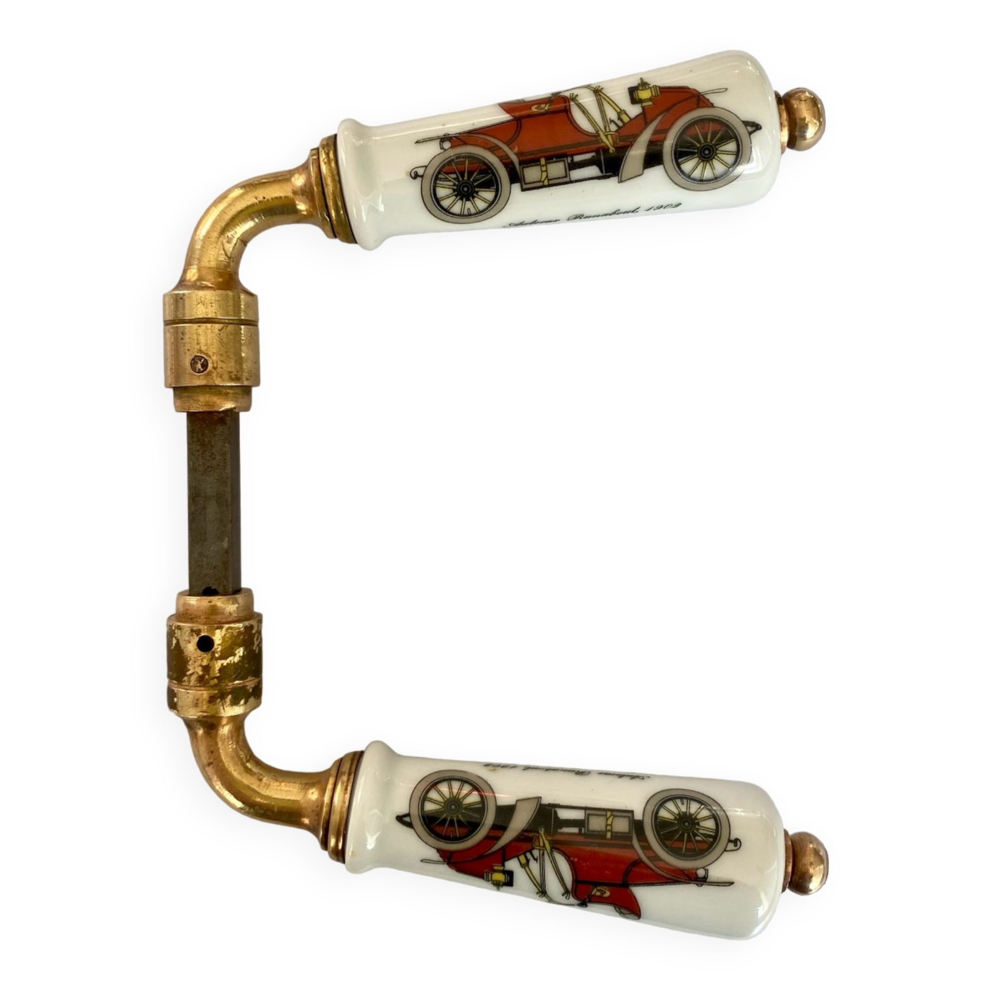 Porcelain door handles