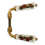 Porcelain door handles