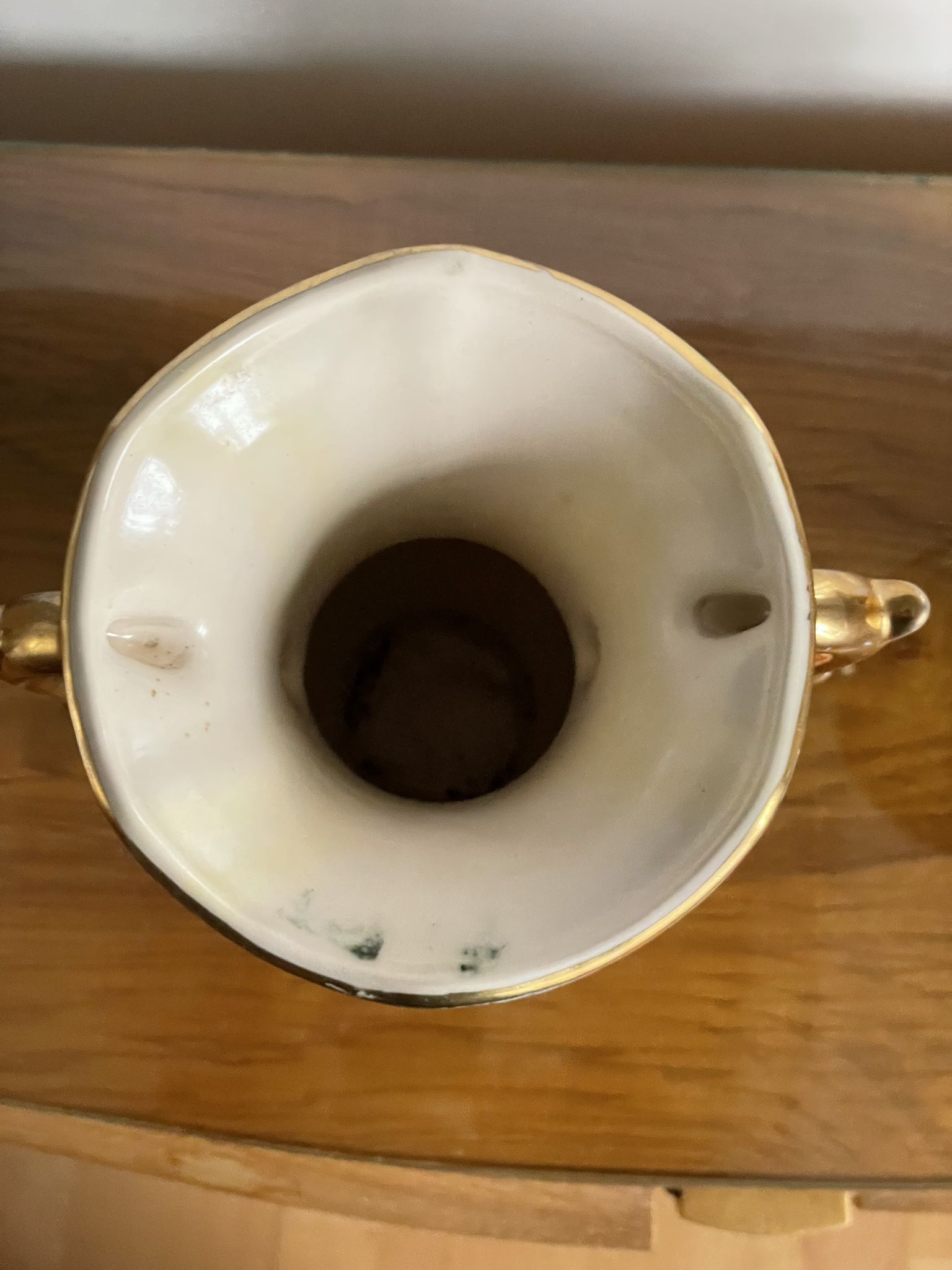 Pair of Saint Ghislain vases made in Belgium