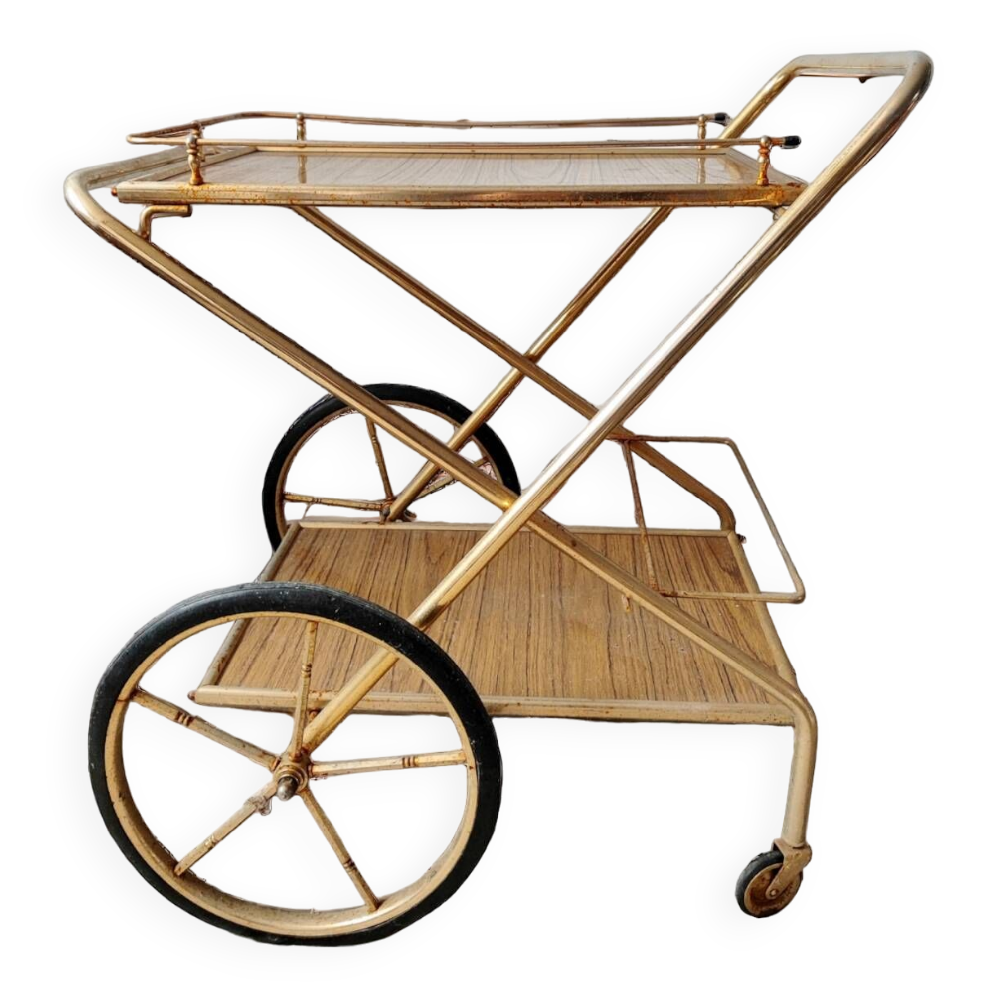 Desserte pliante vintage