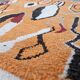 Moroccan rug 100% wool, handmade, 250x150 cm, superior quality.