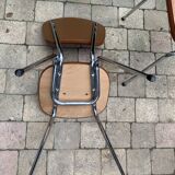 Skai chairs and vintage chrome