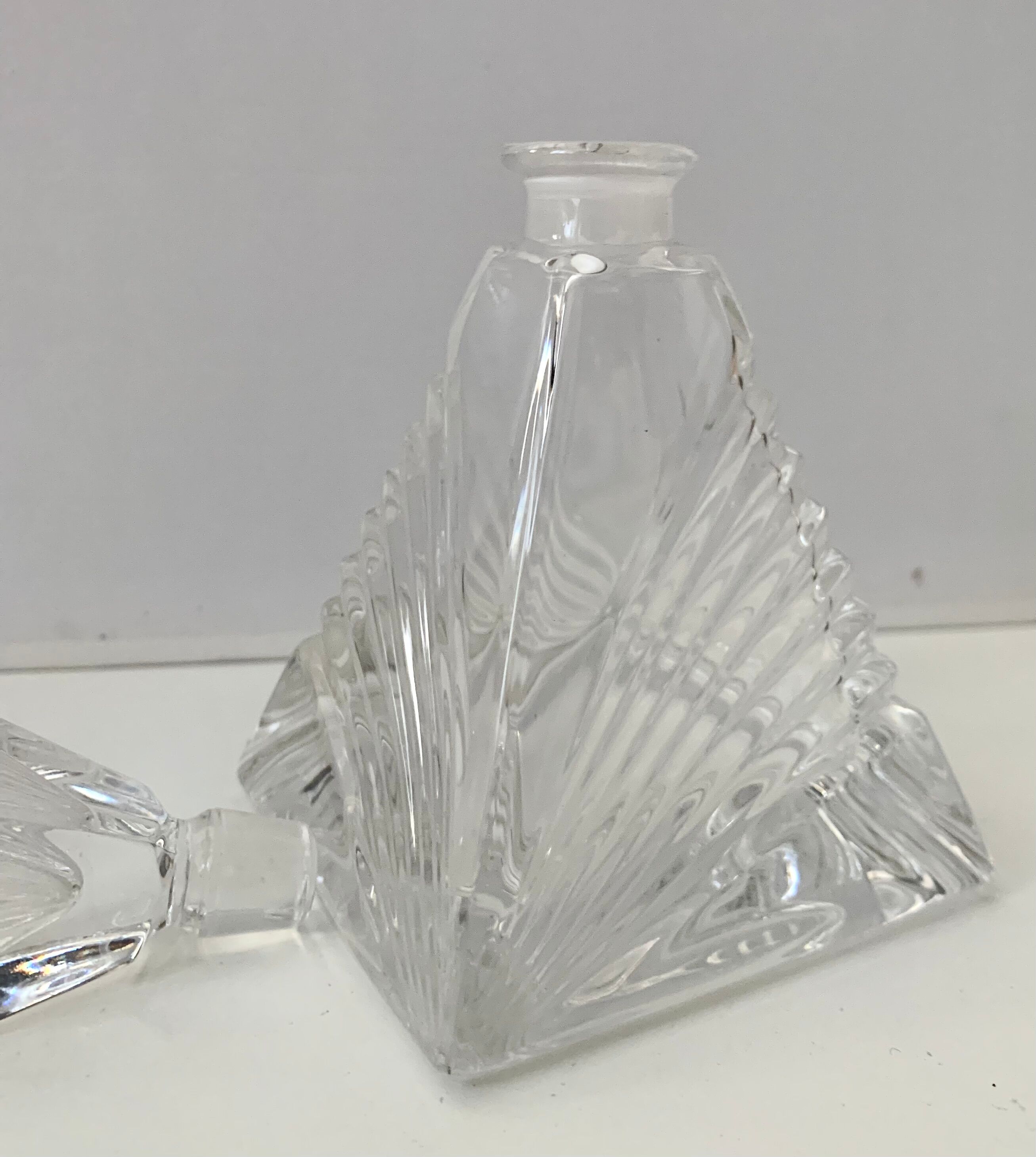 Trio RCR crystal perfume bottles