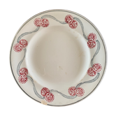 Assiette creuse ancienne en céramique