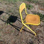 Wooden school chair 80