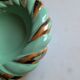 Rare Mid Century glazed ceramic ashtray