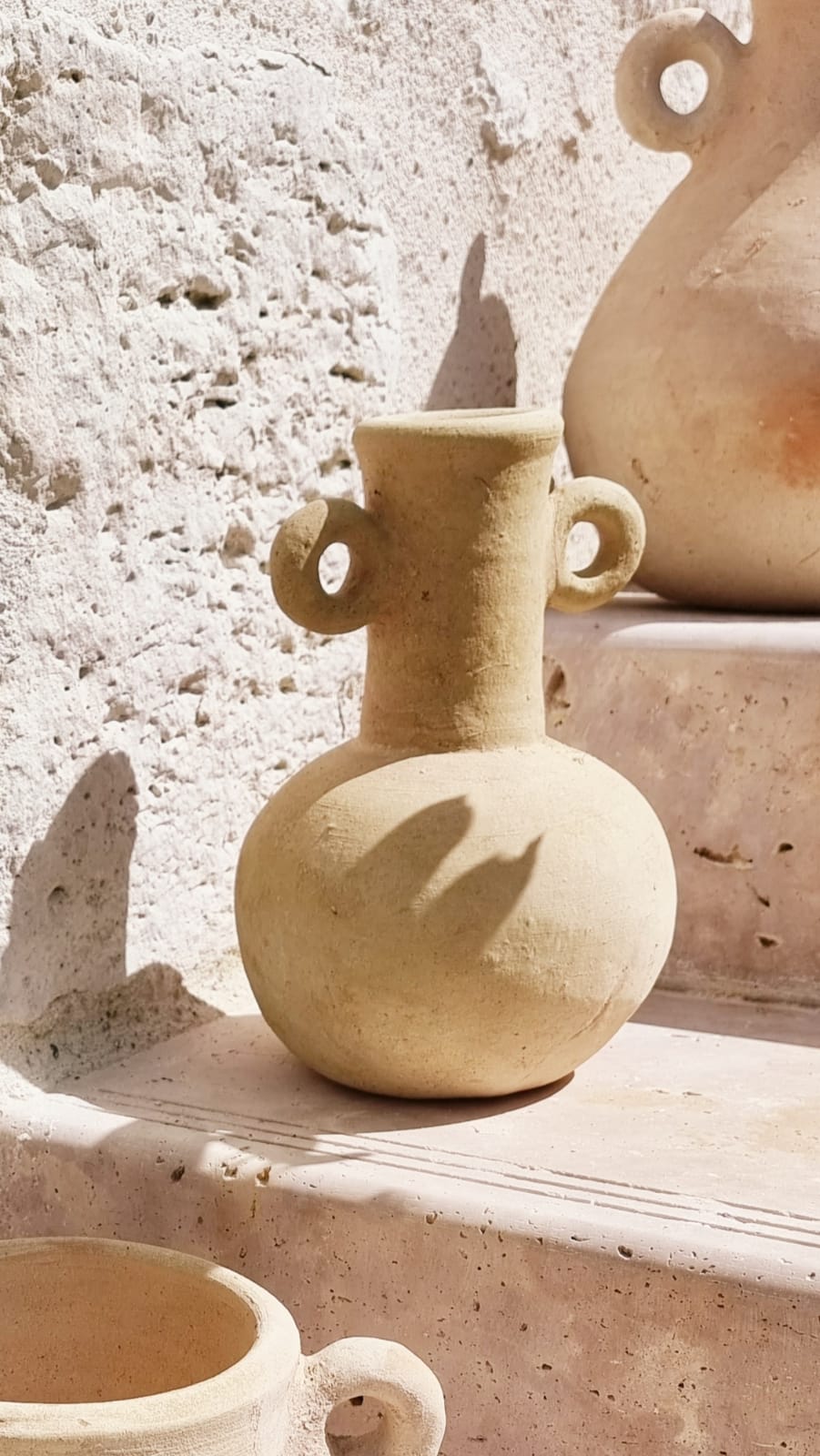 Pottery handle ceramic tamegroute