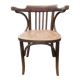Canned bentwood armchair