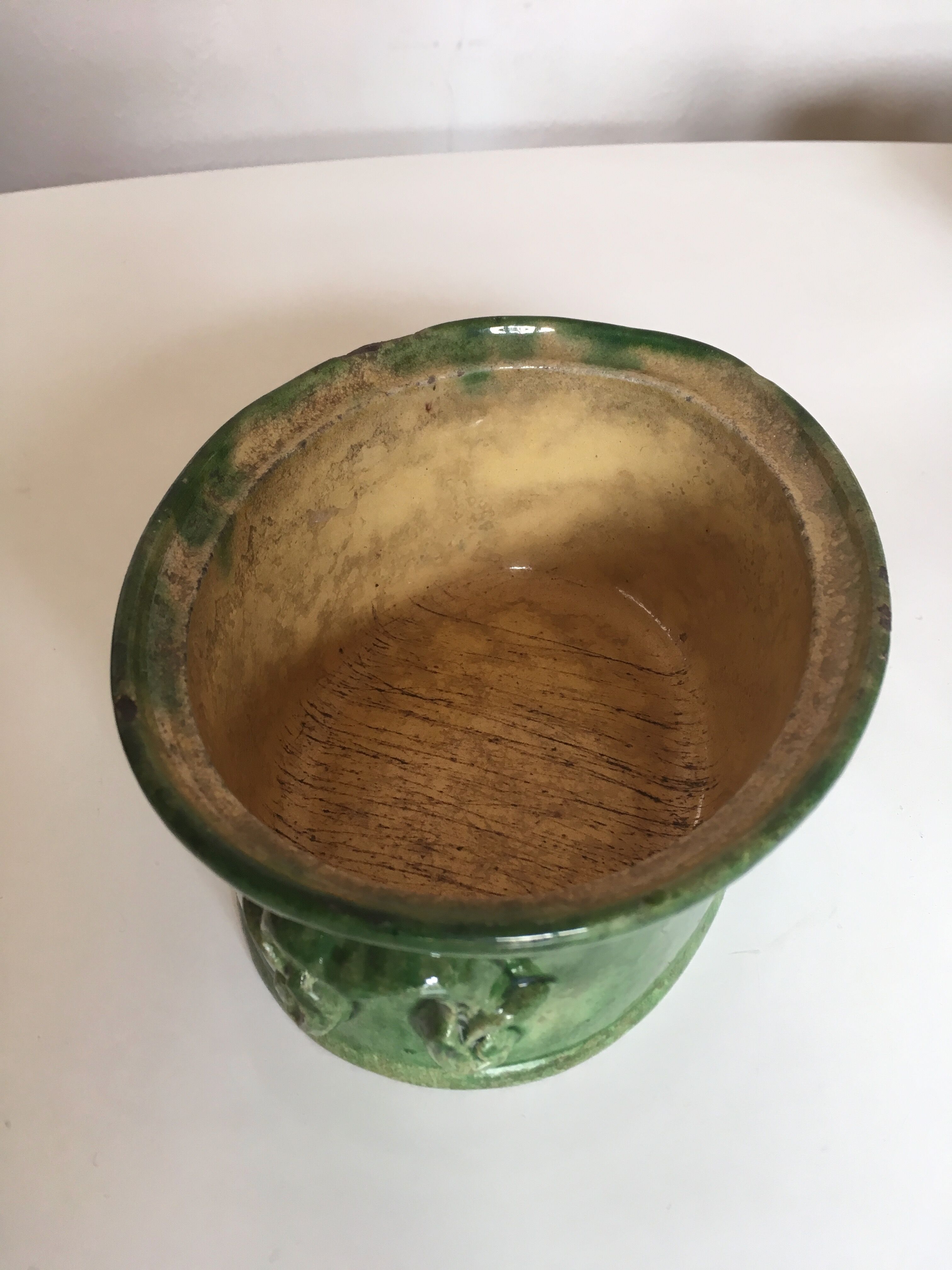 Ground soil dish 19th L'Herminé in Orchies