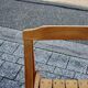 Chaise pliante vintage en pin