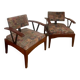 Paire de fauteuils des années 80.