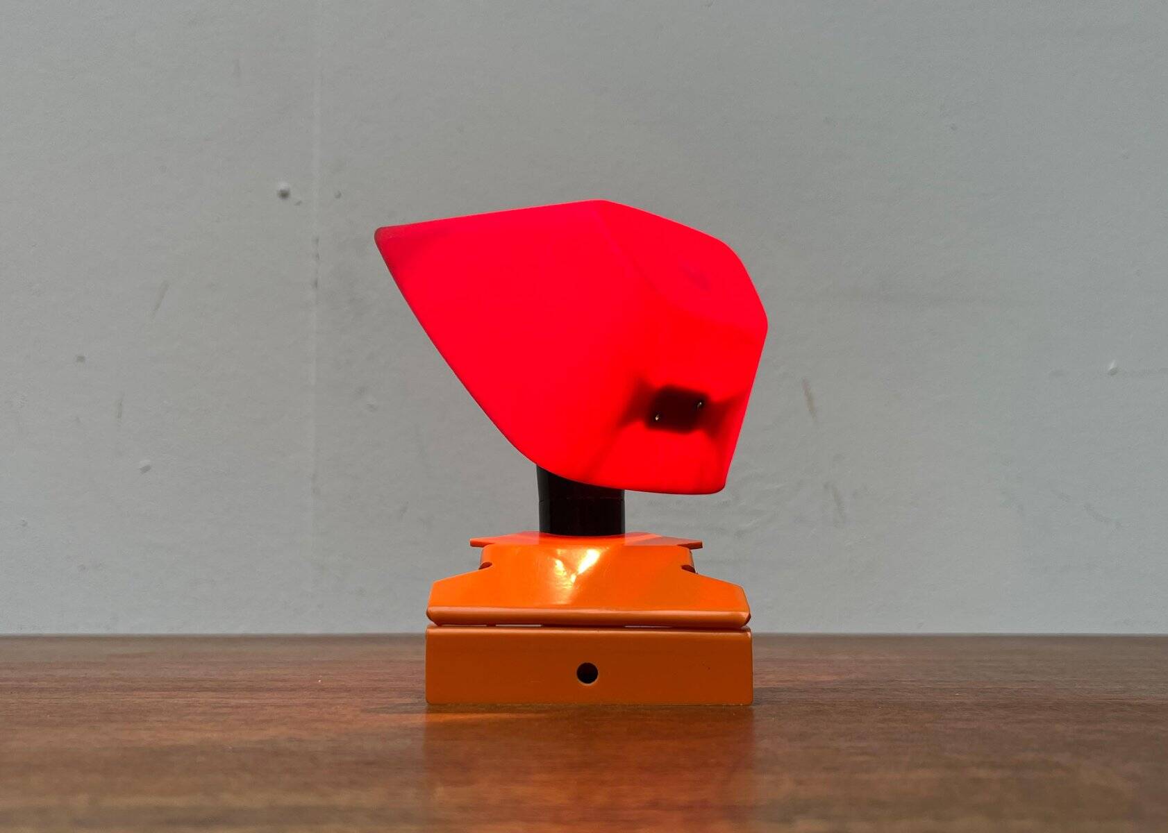 Mid-century East German space age clamp lamp by Krania, 1960s.