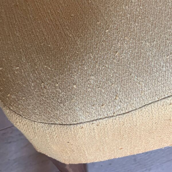 Fauteuil cocktail jaune