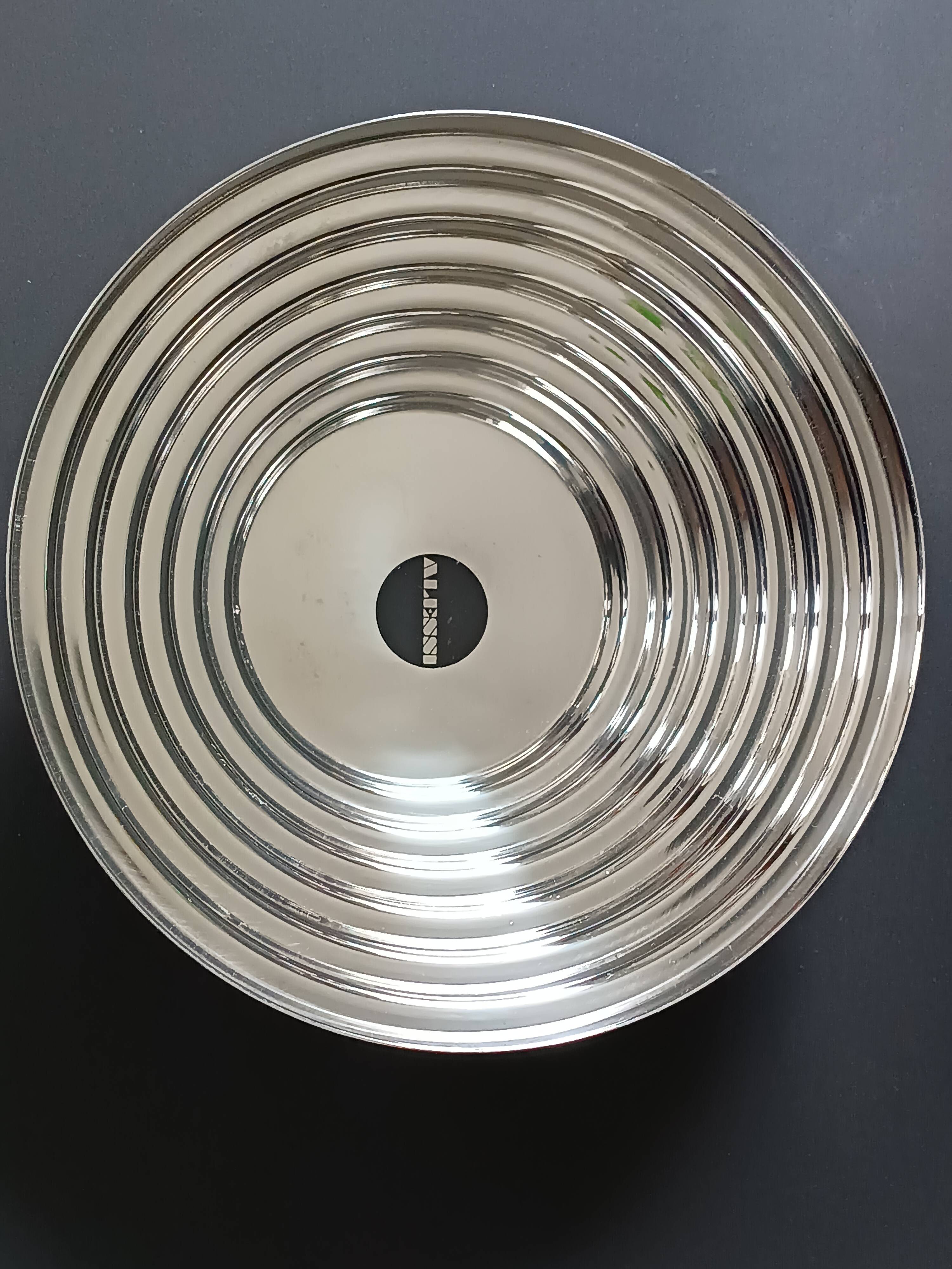 Corbeille Maya vintage par Giulio Confalonieri pour Alessi