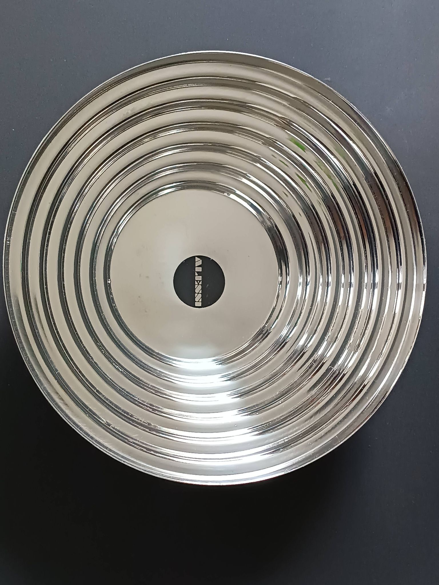 Corbeille Maya vintage par Giulio Confalonieri pour Alessi