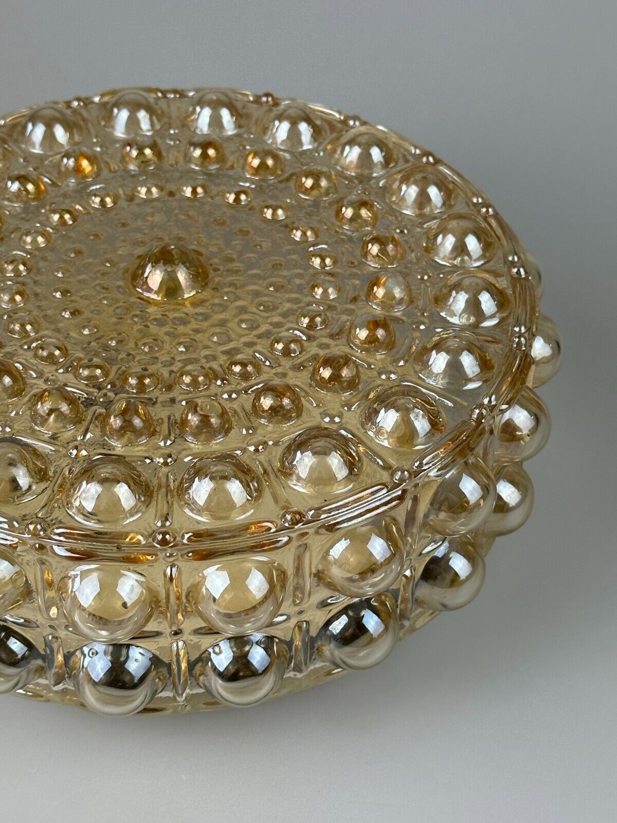 60s 70s Plafoniere Ceiling Lamp or Wall Lamp Bubble Glass Space Age Design