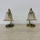 Lot de 2 lampes de table art déco, années 50