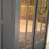 Glass-glazed Parisian wardrobe 1930