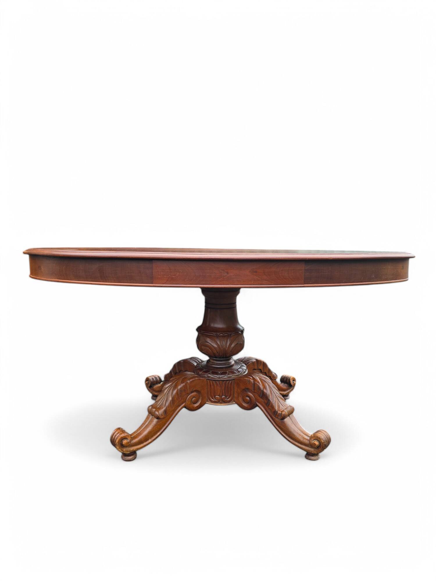 19th century oval dining table