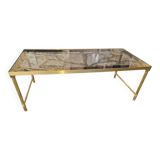 Glass coffee table from the 70s