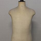 Man sewing mannequin