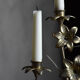 Brass candle holders
