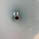 Antique vintage blue opaline chandelier