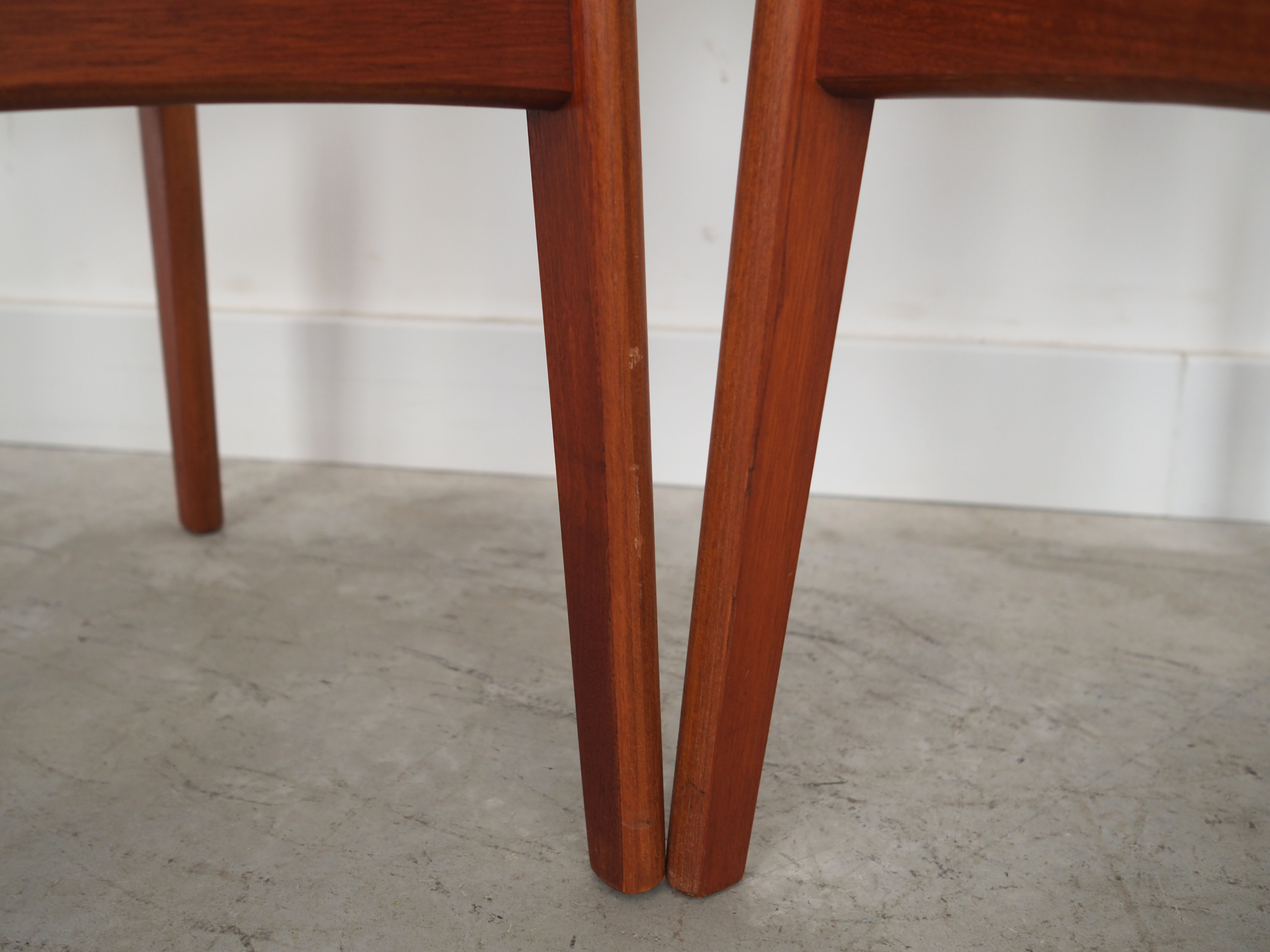 Set of two teak chairs, Danish design, 1970s, production: Denmark