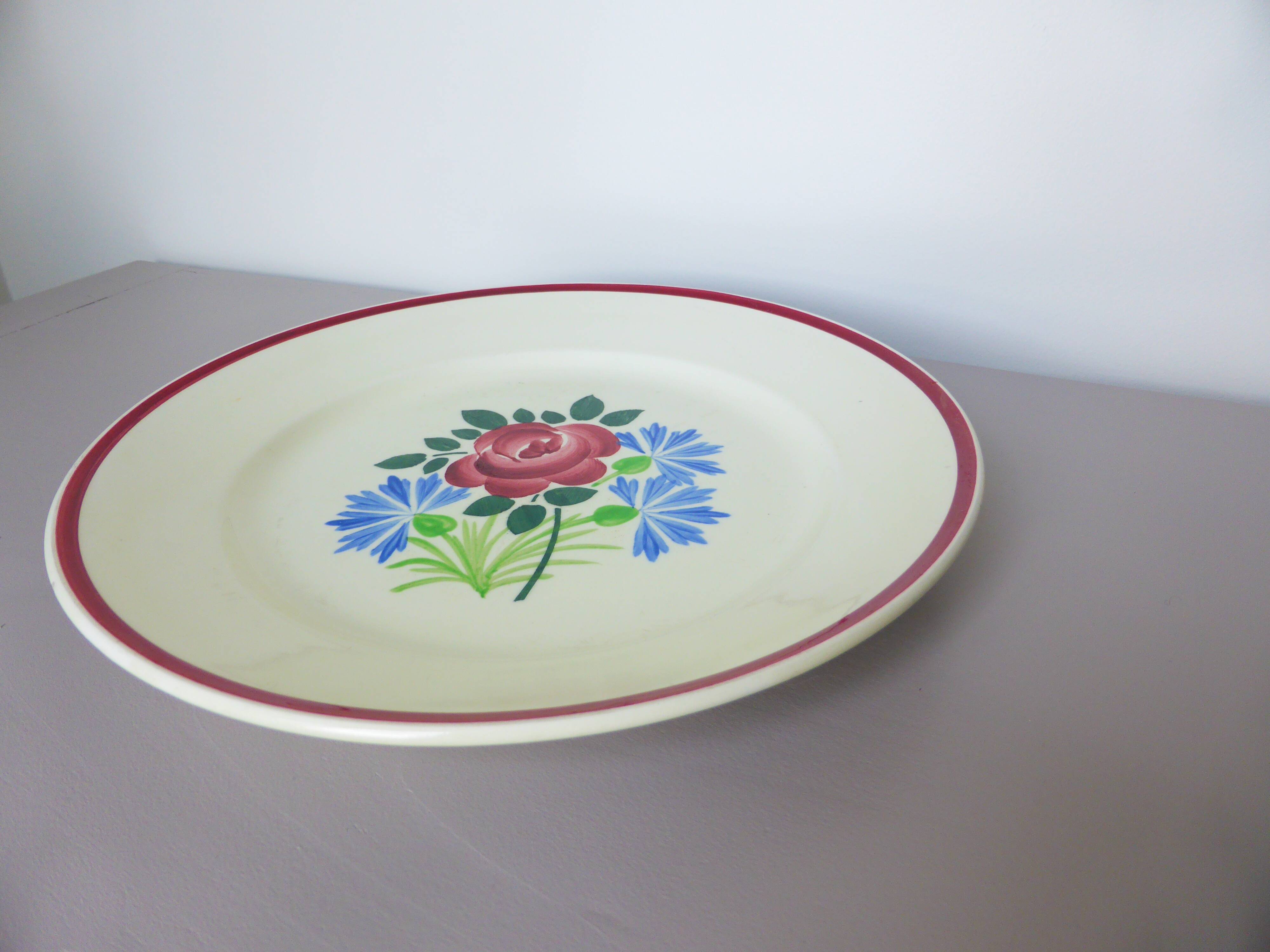 HBCM round serving dish, Gisèle model 2008147
