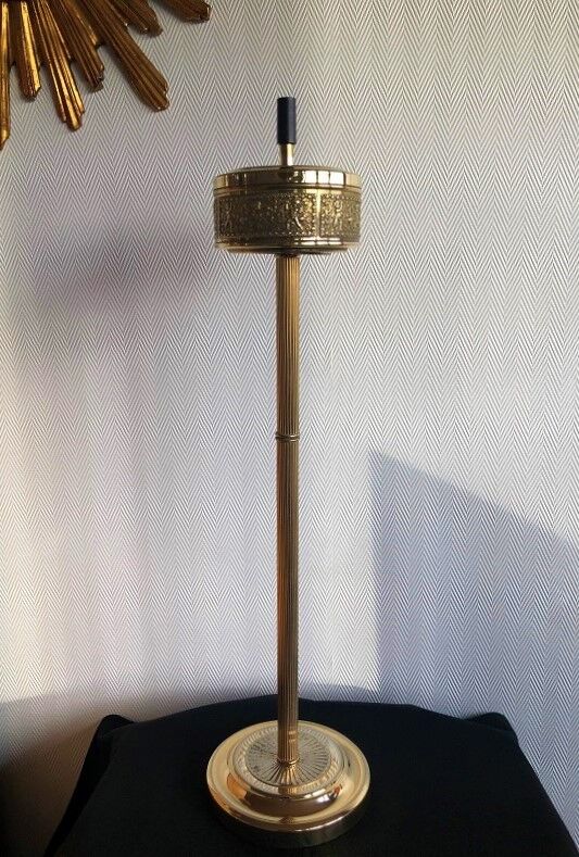 Ashtray Swing Star - Roulette Ashtray Schleuderascher - Germany 50 60