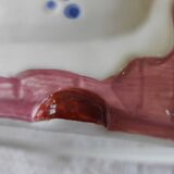 Pot slip woman with bouquet