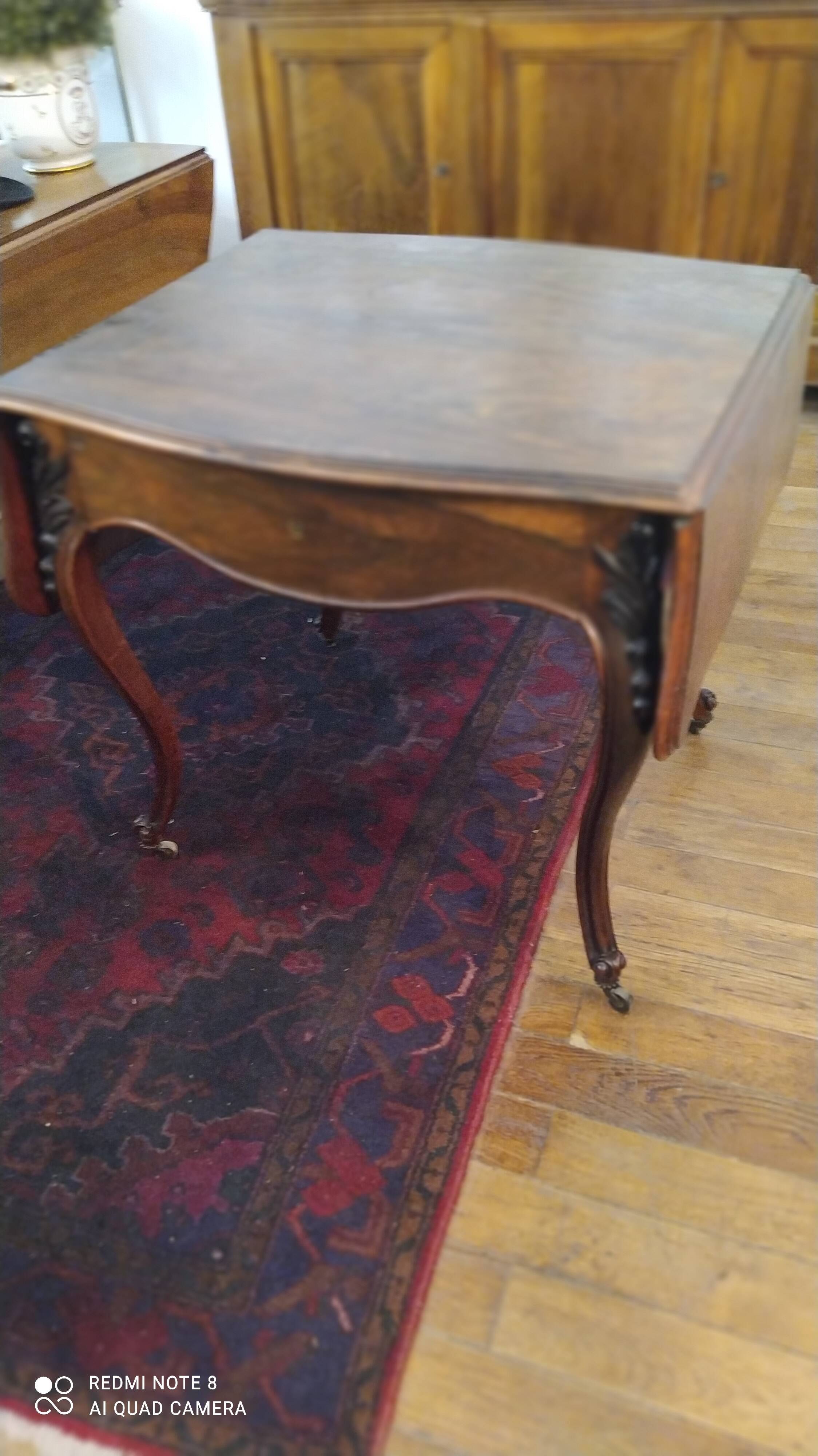 Middle table called Louis XV style, 19th century