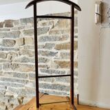 Wooden valet on wheels