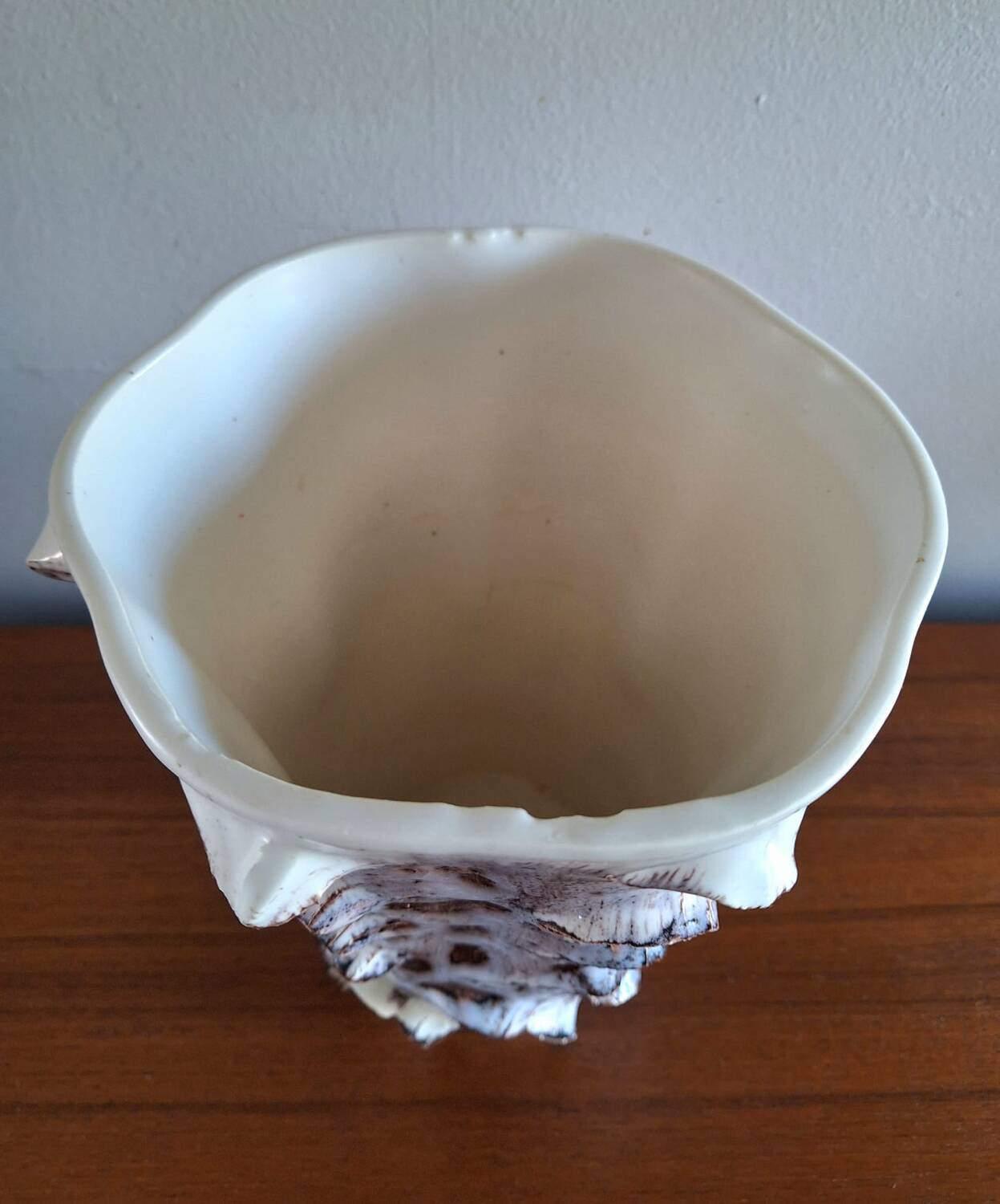 Large vintage Vallauris vase, old ceramic