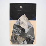 Collage on paper • MINERALOGY II