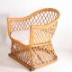Woven rattan lounge set