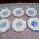 6 flat plates Fructidor KG Lunéville