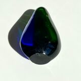 Blue and green murano vase