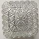 Ceiling lamp square molded glass