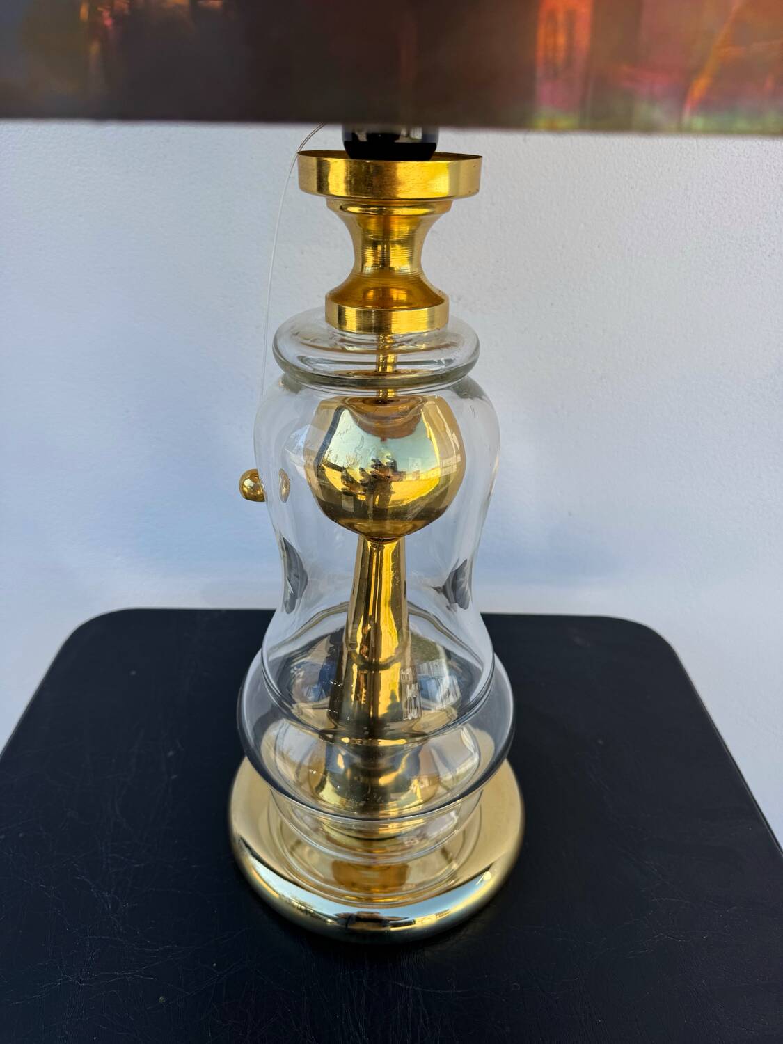 Large Richard Essig lamp from the 1970s.